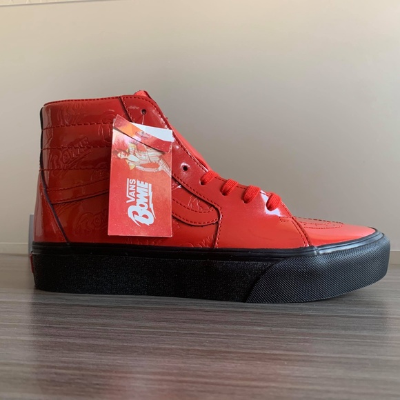 Vans x David Bowie Sk8-Hi PLATFORM 2 Ziggy Stardus - Picture 6 of 8